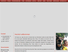 Tablet Screenshot of kleintierpraxis-kim.de